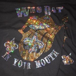 Saints Bedazzled Shirt